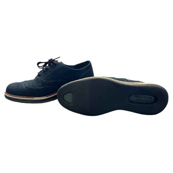 NIB Cole Haan OG Cloud Energy Twin Oxford women’s Navy Blue size 6.5 - Picture 3 of 5